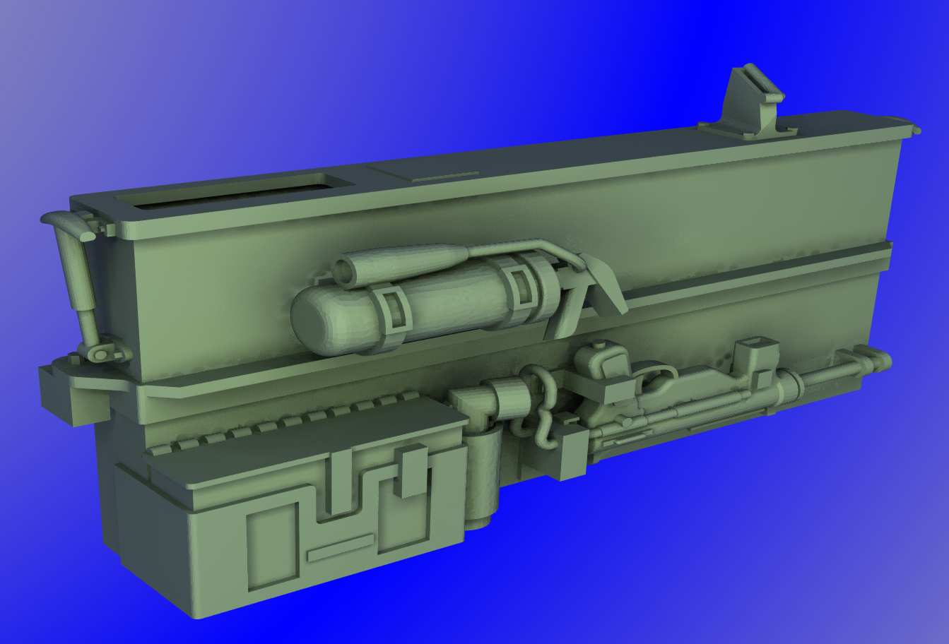 1:35 M60A1 coax ammo box by Pawel