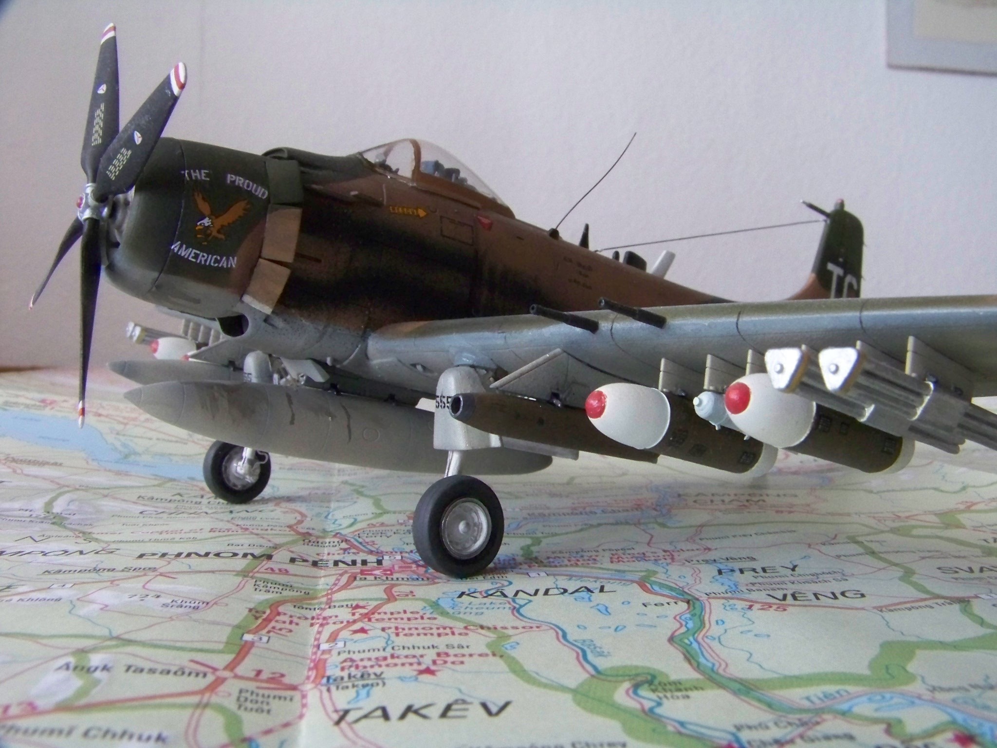 1:72 Hasegawa A-1H Skyraider by Pawel