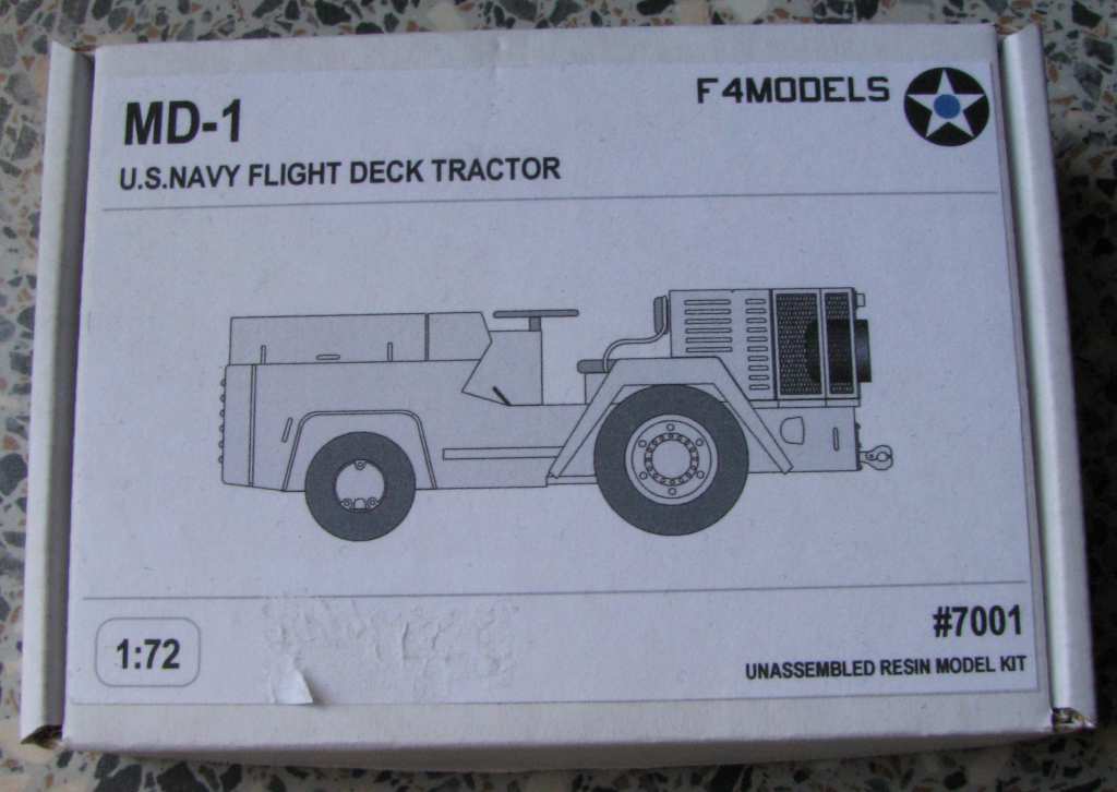 1:72 MD-1 Tractor by F4MODELS