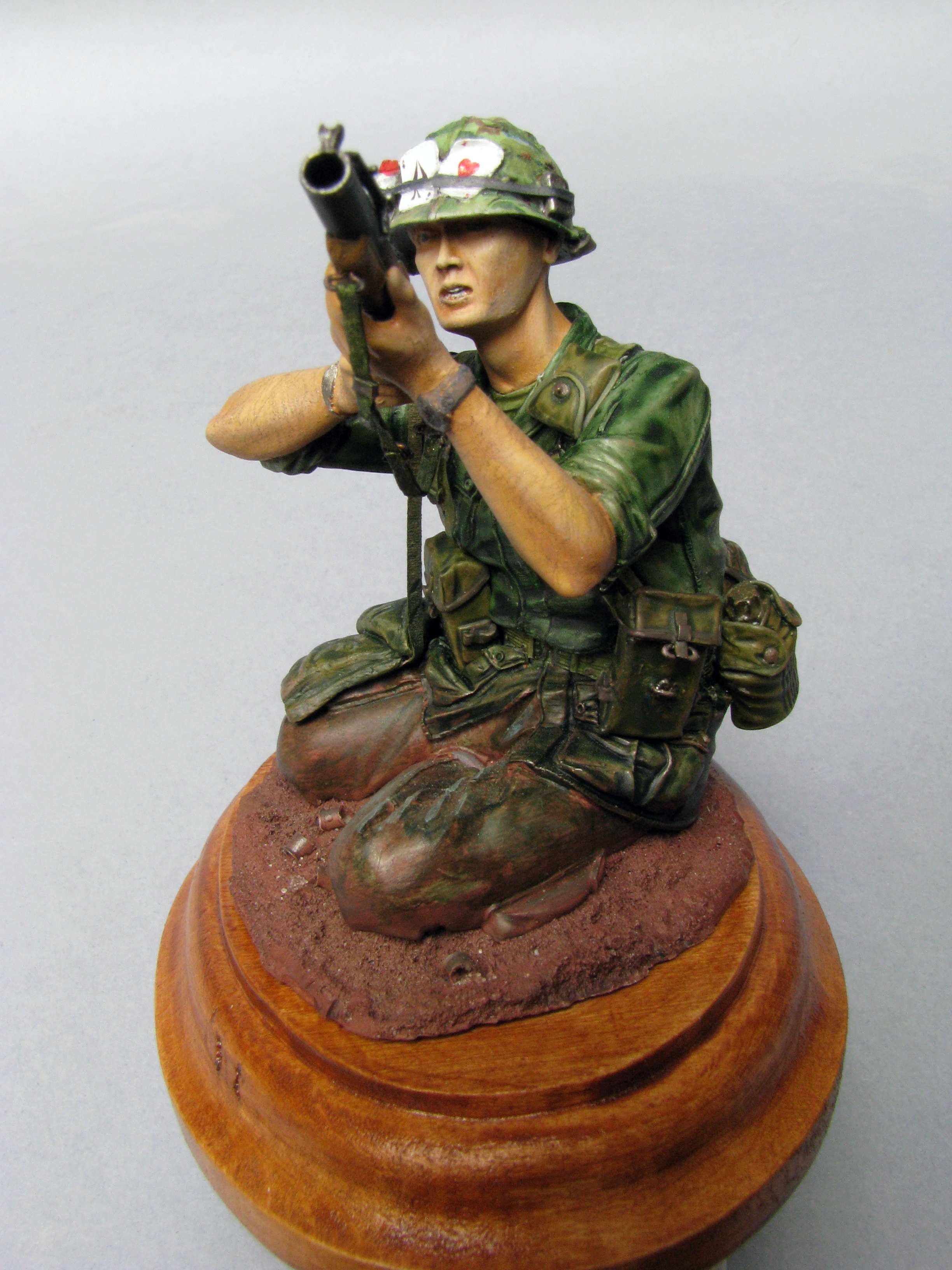 120mm Verlinden US M79 Grenade Gunner Vietnam by Pawel