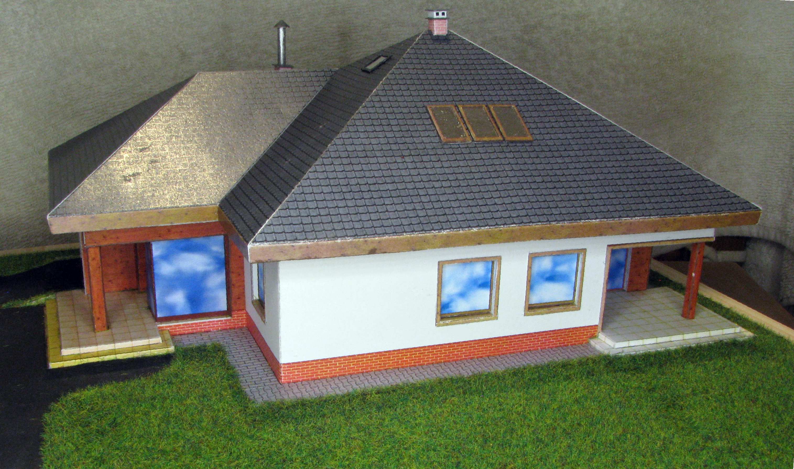 1:87 House by Pawel (Paper model)