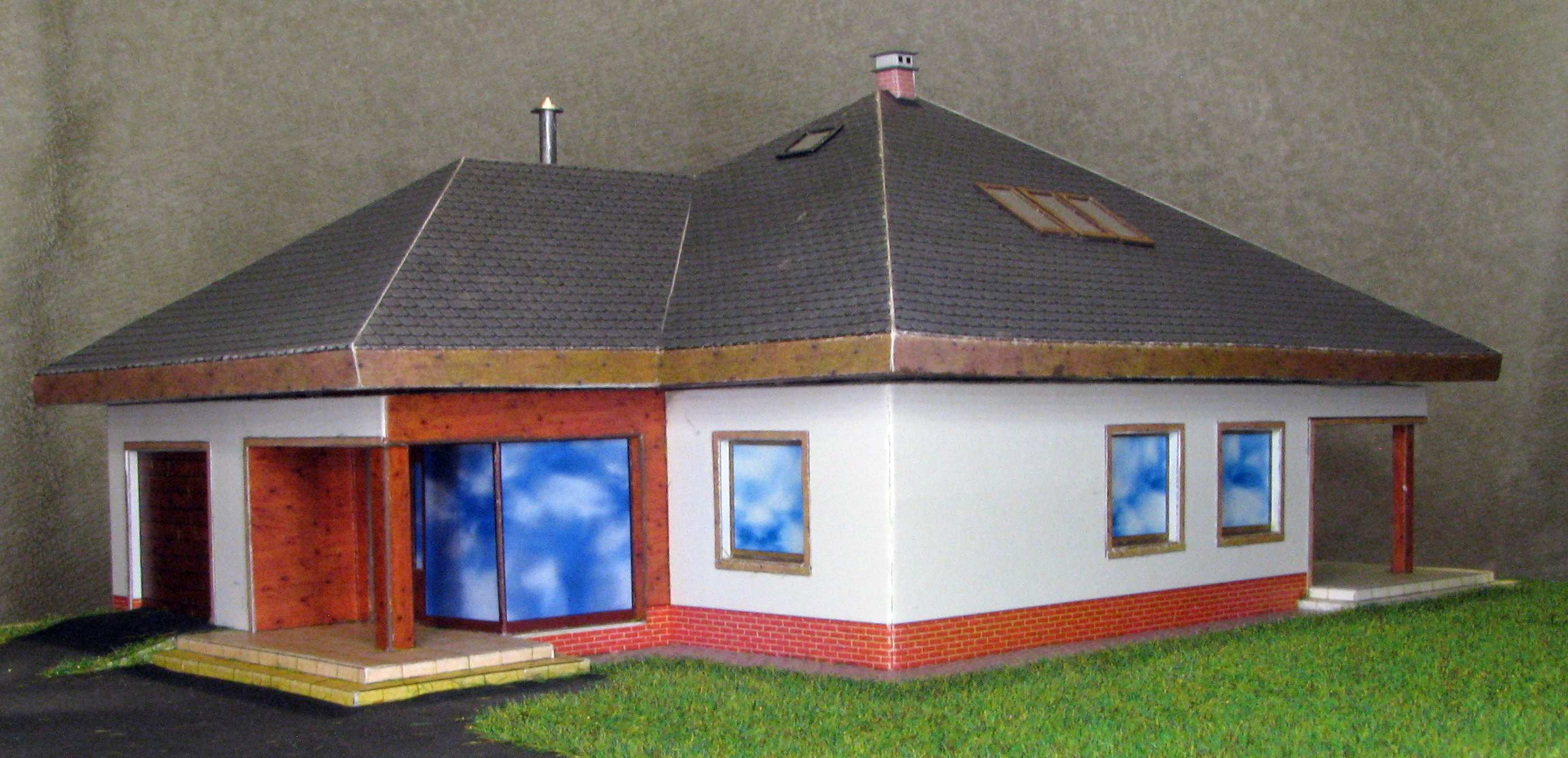 1:87 House by Pawel (Paper model)